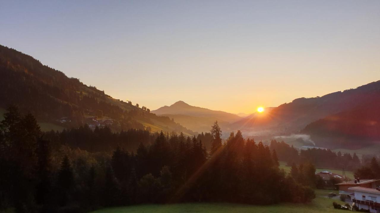 Ferienwohnung Zauberwinkelweg Mit Traum-Aussicht! Wildschoenau Dış mekan fotoğraf